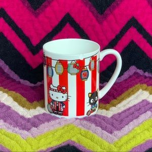 Hello Kitty Omatsuri Japanese Mug - CHIPPED